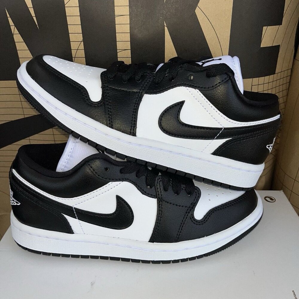 NEW Air Jordan 1 Low Panda Black White DC0774-101 Women's Sz 5